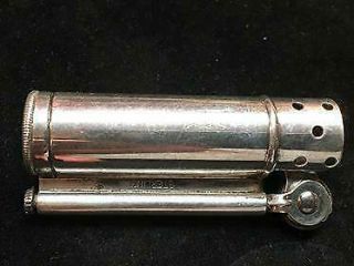 Dunhill Ww2 Sterling Silver Service Lighter Great