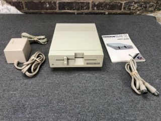 Commodore 1541 - Ii 5.  25 " External Floppy Disk Drive With Power Supply C64