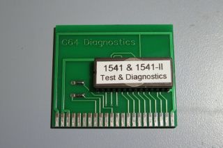 1541 And 1541 - Ii Disk Drive Test And Diagnostics Cartridge For The Commodore 64.