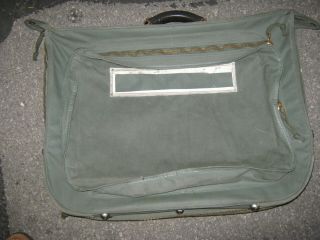Vintage Us Army Air Corps/air Force B - 4 Officer’s Garment Bag Air Force Bag