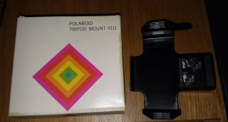 Vintage Polaroid Tripod Mount 111 For Sx - 70 Camera