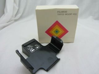 Vintage Polaroid Tripod Mount 111 For Sx - 70 Camera