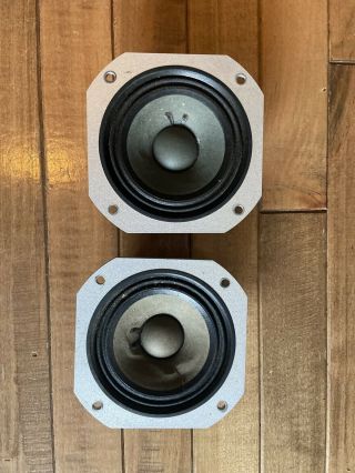 Set Of Two Pioneer Hpm - 100 Mid - Range Drivers 10 - 721a