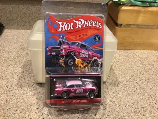 Hot Wheels Rlc Candy Striper Chevy 55 Bel Air Gasser 1053/4000 Lower Number Rare