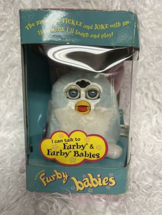 Vintage Furby Babies 1999 70 - 940 Electronic Tiger Toy