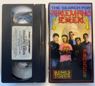 The Search For Animal Chin Vhs Skateboard Tape | Rare 1987 Bones Brigade Video 3