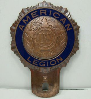 American Legion License Plate Topper Patent Date Dec 