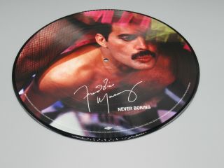 Never Boring Lp Picture Disc Number 2000 - Freddie Mercury Queen