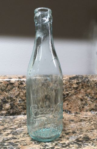 Lynchburg Virginia Blue Coca Cola Bottle Slug Plate Rare 1496 Bottling