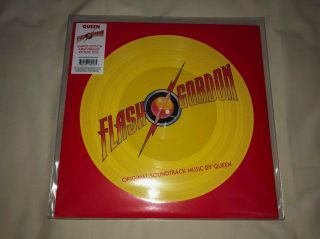 Queen Rare Limited Edition Numbered Picture Disc Flash Gordon Freddie Mercury Lp