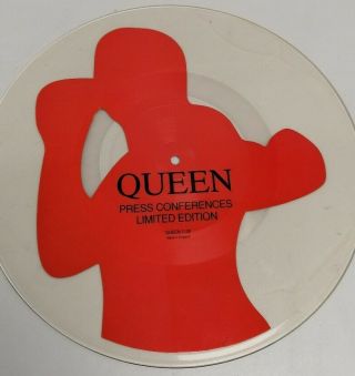 Queen Press Conference Limited Edition Freddie Mercury Picture Disc Vinyl 144